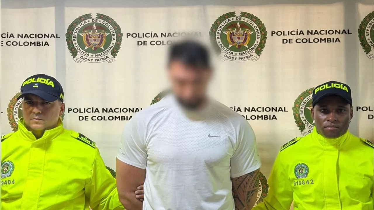 Captura de alias el Francés en Medellín.